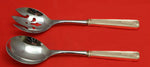 Lady Baltimore by Whiting Sterling Silver HHWS  Salad Serving Set 2pc Custom