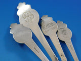 Medallion Gorham Sterling Silver Flatware Service Dinner Set 119 pcs Multi motif