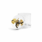 Michael Aram Butterfly Ginkgo Glass Nickelplate Canister Extra Small Gold 175773