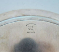 Ball, Black and Co Sterling Silver Salver Tray Oval Footed w/ Shell Feet (#3530)