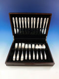 King Christian by Wallace Sterling Silver Flatware Set for 12 Service 48 pieces