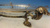 Dominick & Haff Sterling Silver Centerpiece Serving Bowl Crystal Etched (#0089)