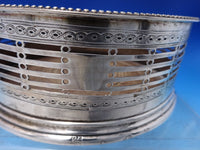 M. Fenton and R. Creswick English Georgian Sterling Silver Wine Coaster (#7159)