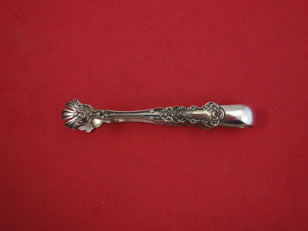 Pansy by International Sterling Silver Sugar Tong 4"