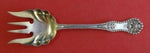 Charles II by Dominick and Haff Sterling Silver Sardine Fork Gold Washed 6"