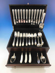 Hannah Hull by Tuttle Sterling Silver Flatware Set for 12 Service 76 pieces