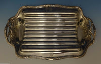 Puiforcat 950 Sterling Asparagus Serving Tray with 3-D Asparagus Handles (#0509)