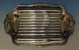 Puiforcat 950 Sterling Asparagus Serving Tray with 3-D Asparagus Handles (#0509)