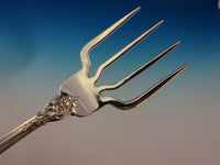 Eloquence by Lunt Sterling Silver BBQ Serving Fork 7 3/4" Custom Made