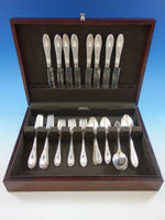 Gadroonette by Manchester Sterling Silver Flatware Set for 8 Service 40 pieces