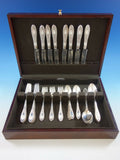Gadroonette by Manchester Sterling Silver Flatware Set for 8 Service 40 pieces