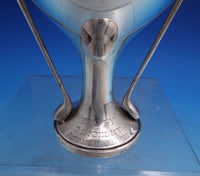 Frank Whiting Sterling Silver Golf Trophy Acid Etched with Clover #6480 (#7022)