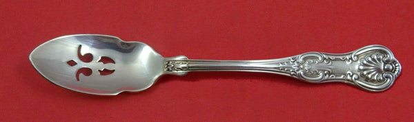 Kings by Wallace Sterling Silver Olive Spoon Pierced 5 3/4" Custom Made
