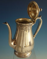 Navarre by Watson Sterling Silver Coffee Pot Chased #9826 (#2143)