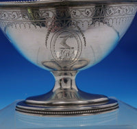 Hester Bateman English Georgian Sterling Silver Sugar Basket Swing Handle #4893