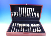 Silver Plumes by Towle Sterling Silver Flatware Set for 8 Service 50 pieces