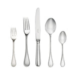 Albi by Christofle Paris France Silver Plate Flatware 5 Piece Place Setting New