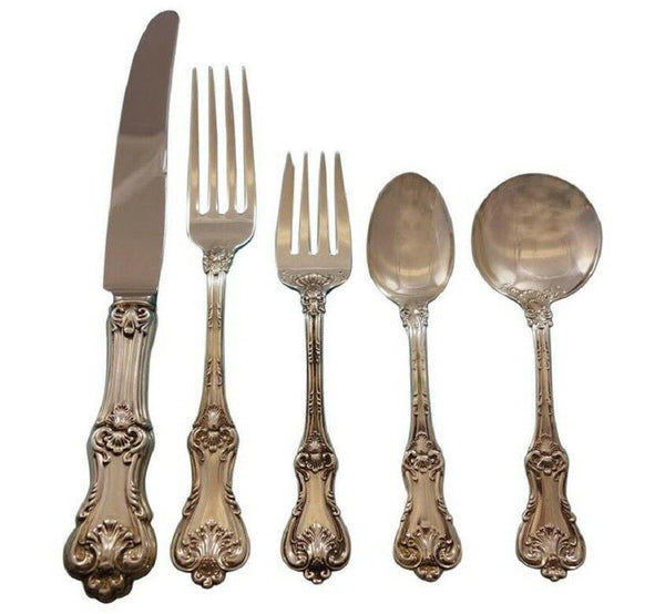 Federal Cotillion by Fr. Smith Sterling Silver Flatware Set Service 60 pc Dinner