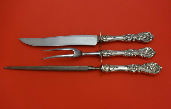 Francis I by Reed & Barton Sterling Silver Roast Carving Set 3pc HHWS