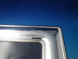 Sterling Silver Tabletop Picture Frame Hammered Interior c. 1980 (#6181)