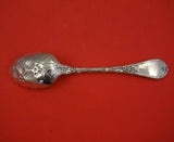 Dauphin by Durgin-Gorham Sterling Silver Berry Spoon with Embossed Fruit 8 1/4"