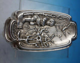 Nursery Rhyme by International Sterling Silver Clothes Brush Girl Forest #5371