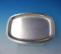Gustev and Janson Sterling Silver Sugar and Creamer with Tray Modern 3pc (#5021)