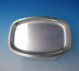 Gustev and Janson Sterling Silver Sugar and Creamer with Tray Modern 3pc (#5021)