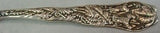 Saint Leon by Wallace Sterling Silver Fish Server Gold Washed Brite-Cut 11"