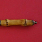Tahiti by Buccellati Sterling Silver w/ Real Tahitian Bamboo Dinner Knife 9 3/4"