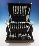 Royal Danish by International Sterling Silver Flatware Set 8 Service 52 Pieces