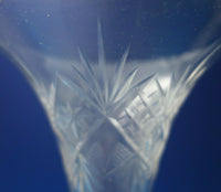 English Victorian Silverplate and Cut Crystal Epergne with Dragon c.1850 (#5790)