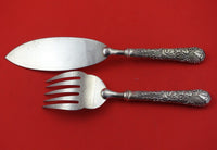 Grape by Christofle Silverplate Fish Serving Set 2pc w/Fitted Box (Server Fork)