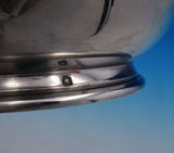 French Silver Bowl by E.C. with Applied Crown and Gold Washed Interior (#4218)