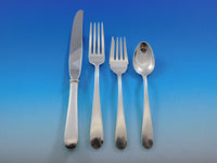 Old Maryland Plain by Kirk Sterling Silver Flatware Set Service 44 pieces