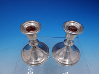 Craftsman by Towle Weighted Sterling Silver Pair of Candlestick Holders (#4274)