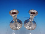 Craftsman by Towle Weighted Sterling Silver Pair of Candlestick Holders (#4274)