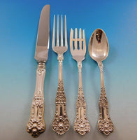 New Kings by Roden Canada Sterling Silver Flatware Set for 8 Service 52 pc Shell
