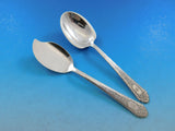 Mary II by Lunt Sterling Silver Flatware Set for 8 Service 57 pcs M Monogram