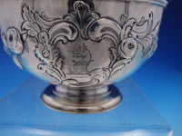 1728 Georgian English Sterling Silver Round Sauce Bowl with Cover (#4306)