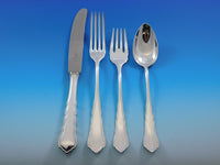 Chippendale by WMF 800 Silver Flatware Service for 6 Dinner Set 50 Pcs German