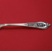 Rose Point by Wallace Sterling Silver Demitasse Spoon 4"  Heirloom Silverware