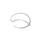 Offspring by Georg Jensen Sterling Silver Earrings Earhoops Double - New