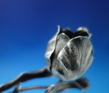 Buccellati Sterling Silver Candle Holder Tulip Style 2 3/8" x 6 1/2" (#5007)