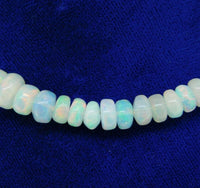 65 Carats Strand of Genuine Natural Opal Beads Necklace (#J5023)