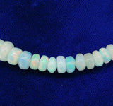 65 Carats Strand of Genuine Natural Opal Beads Necklace (#J5023)