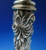 Chrysanthemum by Shiebler Sterling Silver Liquor Bottle #2319 7.3 ozt. (#5482)