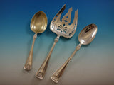 Shell by Gorham Silverplated Flatware Set Service Massive 417 Pieces Monogram P