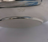Rose Point by Wallace Sterling Silver Fruit Bowl Ruffled 10 1/4" #4215 (#3223)