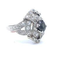 14k Gold 1.38 Carat Genuine Natural Alexandrite Ring with GI Report (#J5192)